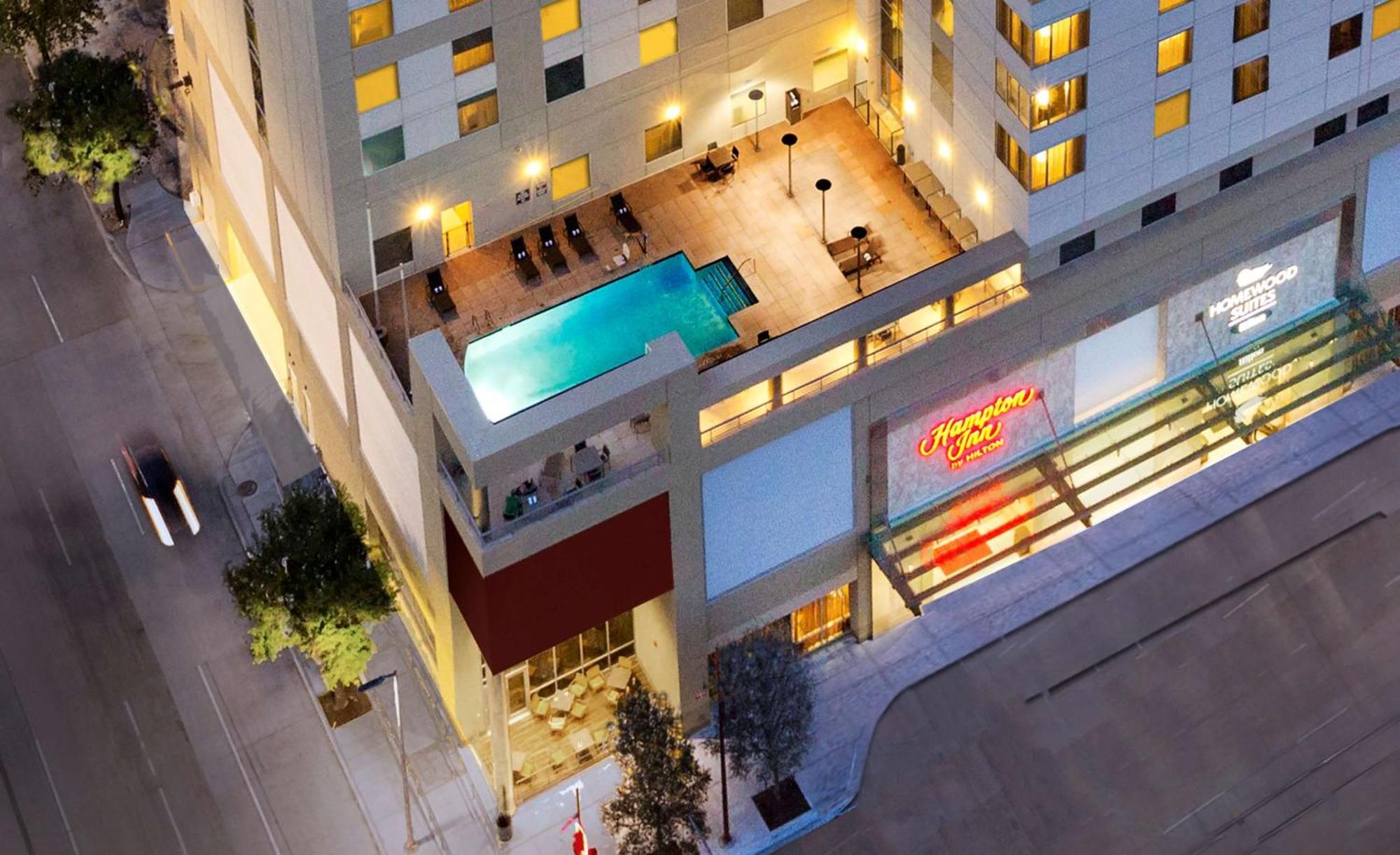 Hampton Inn Houston Downtown Bagian luar foto