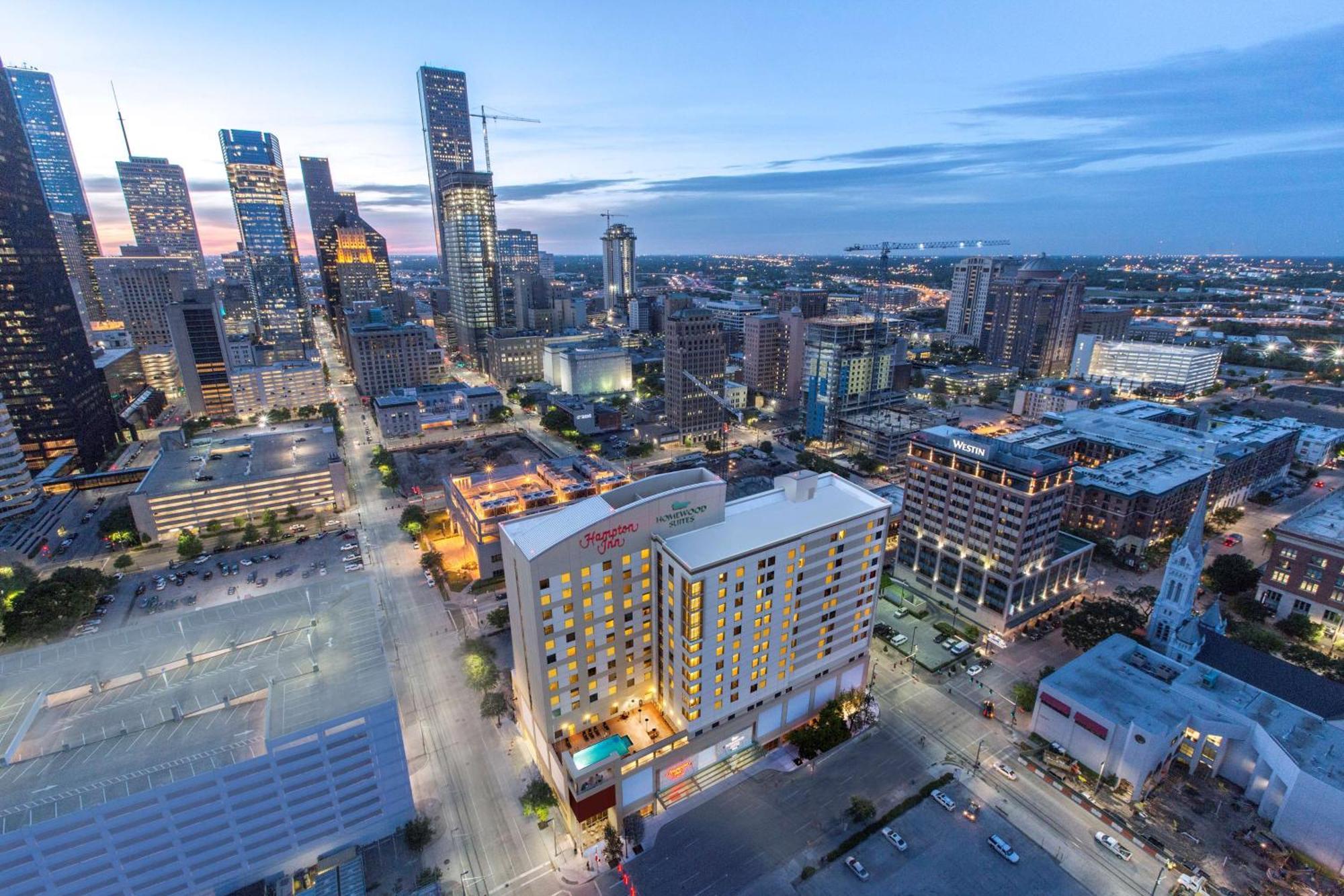 Hampton Inn Houston Downtown Bagian luar foto