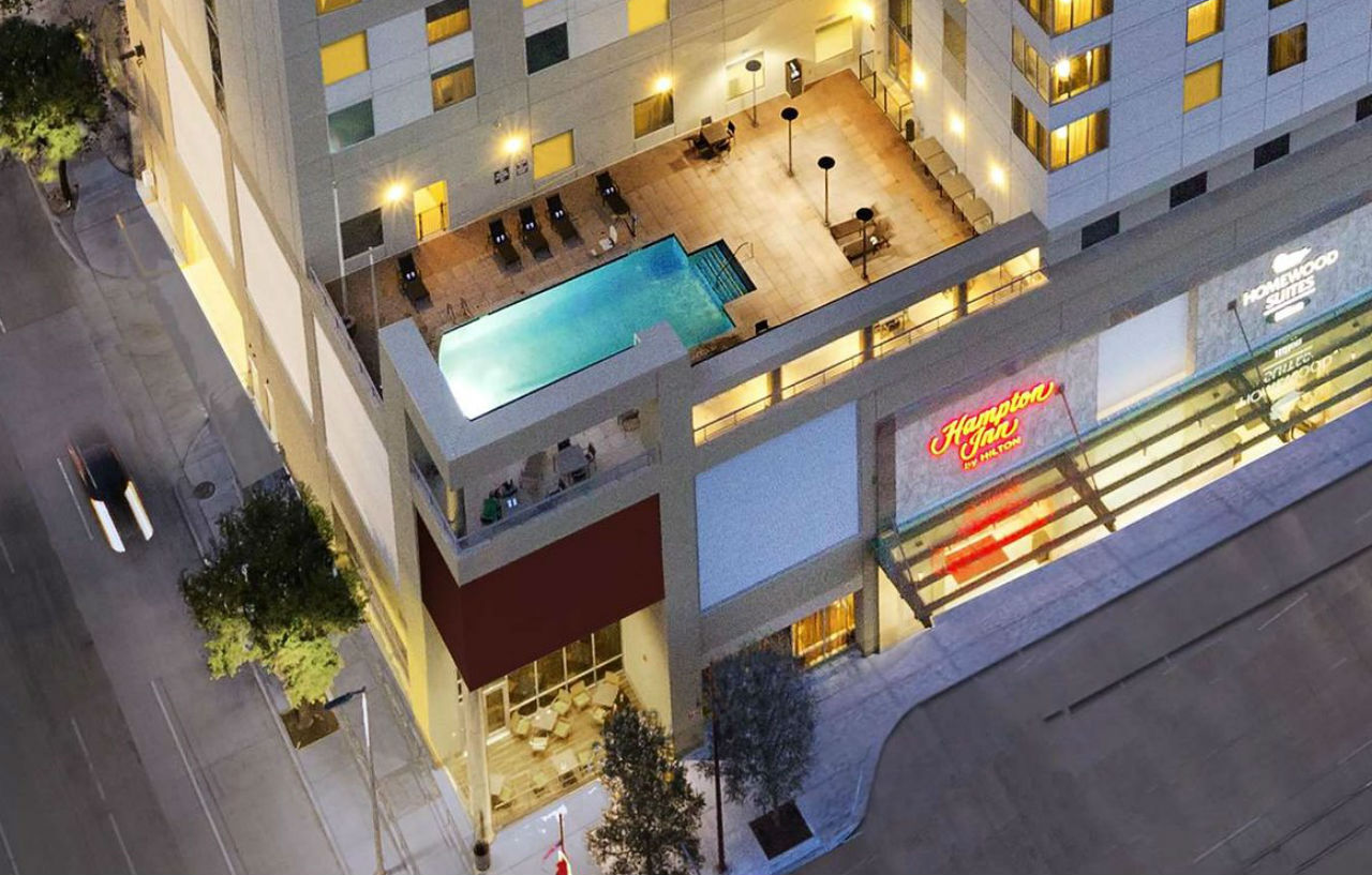 Hampton Inn Houston Downtown Bagian luar foto